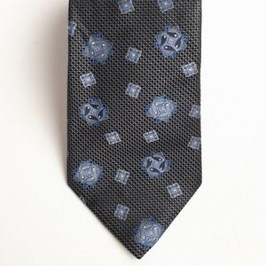 Robert Graham Square Print Silk Tie